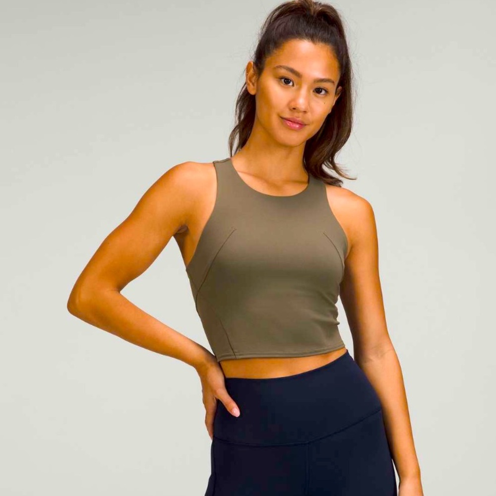 Lululemon invigorate tank carob brown